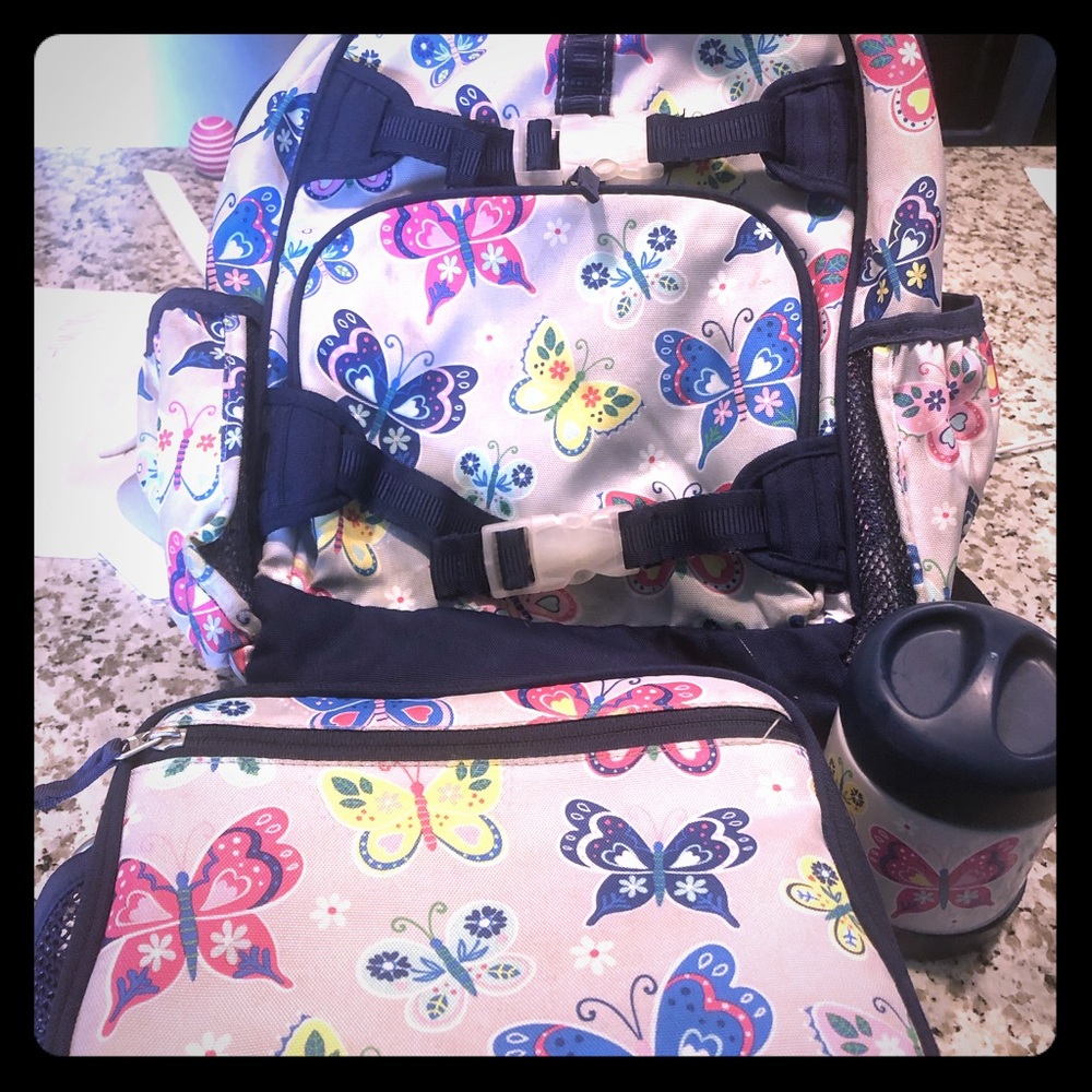 Backpack, lunch bag & hot/cold container